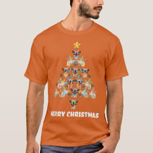 T-shirt Bumble Bee Christmas Tree Drôle Animaux Aimer Noël