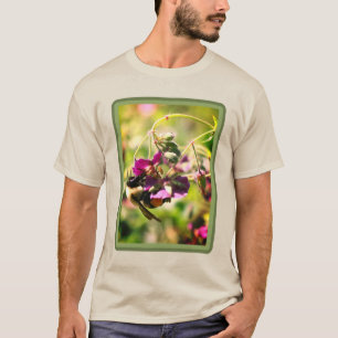 T-shirt Bumble Bee On Flower