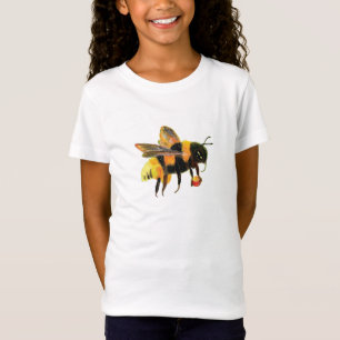 T-Shirt Bumble Bee portant pollen Girls