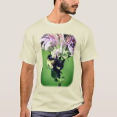 T-shirt Bumble Bee Sur Bee Balm Nature (Devant)