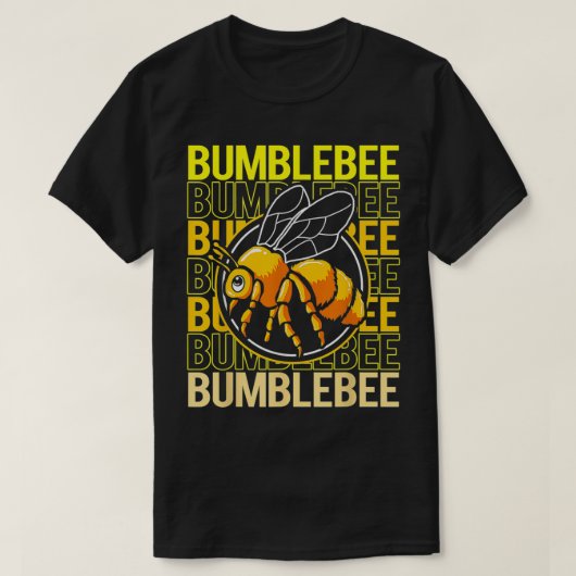T-shirt Bumblebee Bee (Design devant)