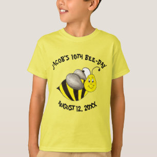 T-shirt Bumblebee Bee Day fête d'anniversaire personnalisé