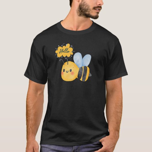 T-shirt Bumblebee Mignonne Et Jolie (Devant)