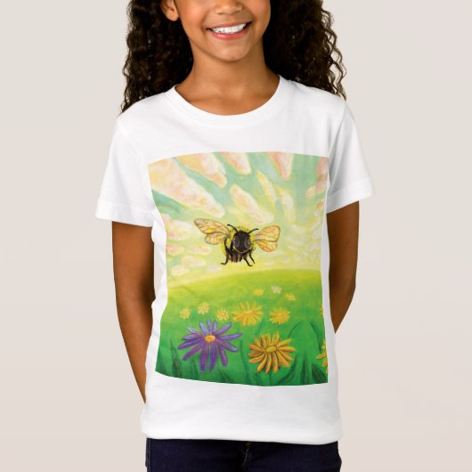 T-Shirt Bumblebee sur l'Horizon (Devant)