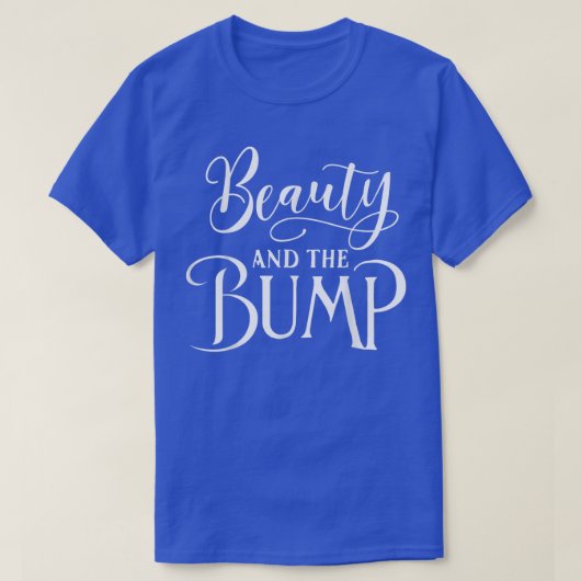 T-shirt Bump Maternity Beauty et Bump (Design devant)