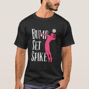 T-shirt Bump Set Spike Volleyball