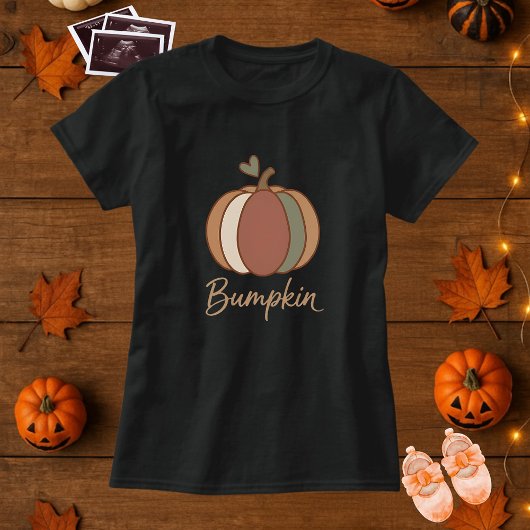 T-shirt Bumpkin mignonne Grossesse Halloween
