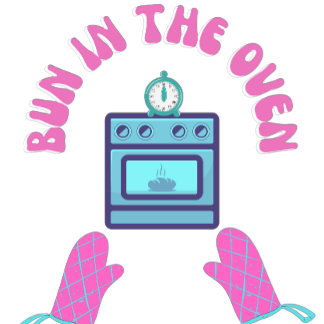 T-shirt Bun au four futures mamans