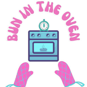 T-shirt Bun Dans Les Mères Enceintes Du Four