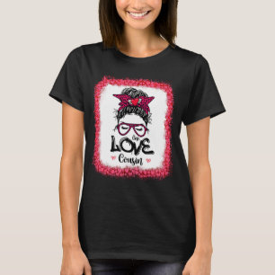 T-shirt Bun Messy Une Mère Cousine Aimée Maman Femmes Vale