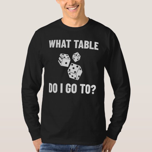 T-shirt Bunco Dice Jeu Règles Soirée (Devant)