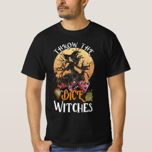 T-shirt Bunco Jetez les sorcières de dés Bunco Jeu Lover H