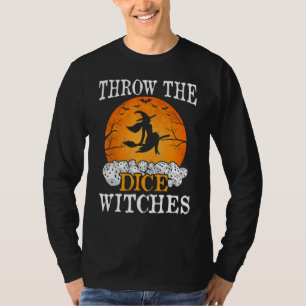 T-shirt Bunco Jouer Les Sorcières Dice Jeu Bunco Halloween