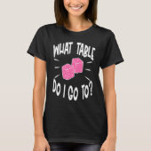 T-shirt Bunco Player What Table Dice Jeu Nuit (Devant)