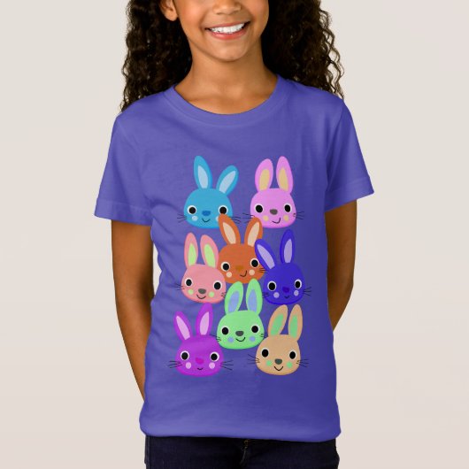 T-Shirt Bunnies de Pâques (Devant)