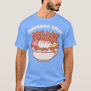 T-shirt Bunny Banana Split Ice Cream Cute Animaux par Tobe