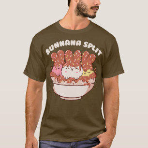 T-shirt Bunny Banana Split Ice Cream Cute Animaux par Tobe