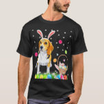 T-shirt Bunny beagle dogs With Easter Eggs Poison Basket<br><div class="desc">Le poison de Bunny beagle Dogs With Easter Eggs.</div>