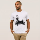 T-shirt Bunny Biker (Devant entier)