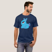 T-shirt Bunny bleu (Devant entier)