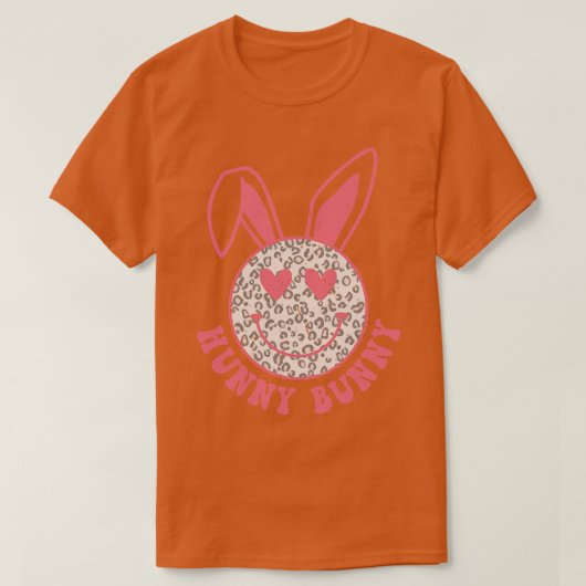 T-shirt Bunny Bunny Leopard Motif (Design devant)