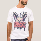 T-shirt Bunny Business (Devant)