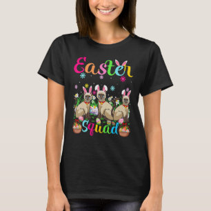 T-shirt Bunny chat de Siamese Ear Squad de Pâques Siamese 