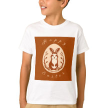 Bunny de Pâques Retro Personnalisable. Lapin de Pâ