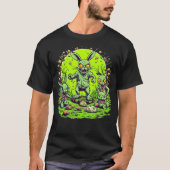T-shirt Bunny de Pâques Zombie (Devant)