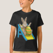 T-shirt Bunny Easter Easter oeuf Slide (Devant)