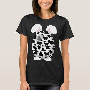 T-shirt Bunny Easter Egg Cow Imprimer Pour Enfants Garçons
