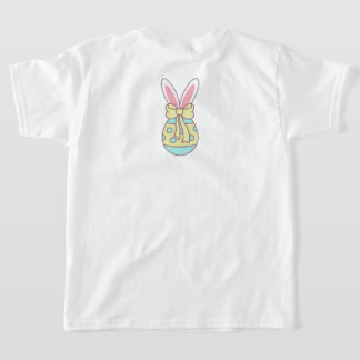T-shirt Bunny et oeufs colorés "Happy Easter" Unisex