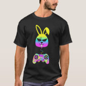 T-shirt Bunny Gamer Angry Gamer Bunny Jeu Controll (Devant)