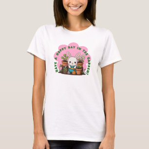 T-shirt Bunny Gardening, Passez une journée agitée dans le