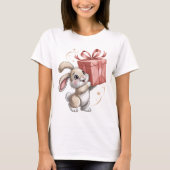 T-shirt Bunny Gift Fumble (Devant)