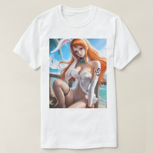 T-shirt Bunny Girl Nami 97 (Design devant)