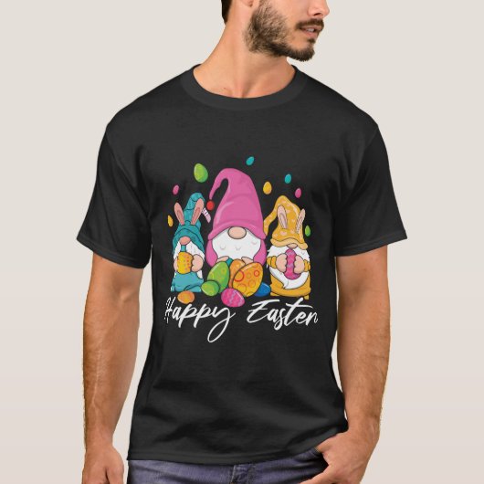 T-shirt Bunny Gnomes Candy de Pâques Joyeux Oeuf de Pâques (Devant)