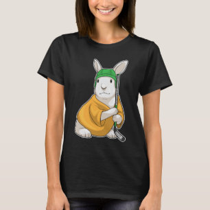 T-shirt Bunny Hockey sur glace bâton de hockey sur glace