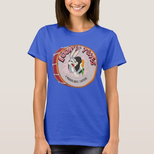 T-shirt BUNNY™ INTÉRIEUR DU BARRAGE LOONEY TUNES™ Drum (Devant)