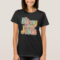 Bunny M'Aime Comme Jésus Léopard Pastel Cute Rabb