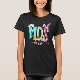 T-shirt Bunny Mds Ensemble De Données Minimales Infirmière