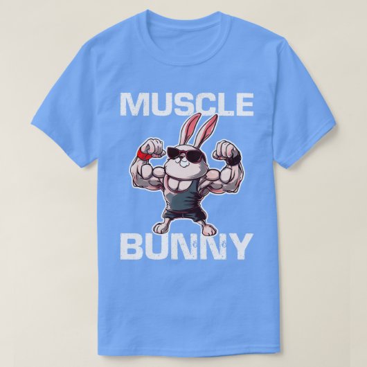 T-shirt Bunny Muscle (Design devant)