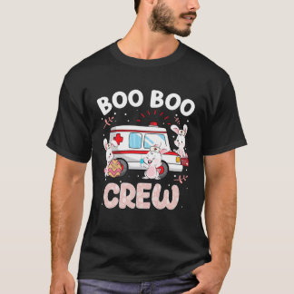 T-shirt Bunny Nurse Cute Boo Boo Crew Nursing Easter Day M