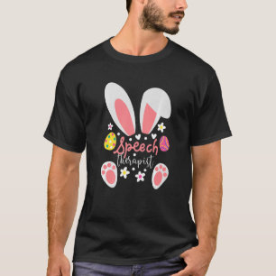 T-shirt Bunny orthophoniste Slp Happy Ears Hunte