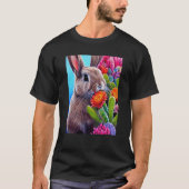T-shirt Bunny parmi les cactus (Devant)