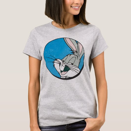 T-shirt BUNNY™ Retro Blue Patch (Devant)