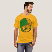 T-shirt BUNNY™ Retro Blue Patch (Devant entier)
