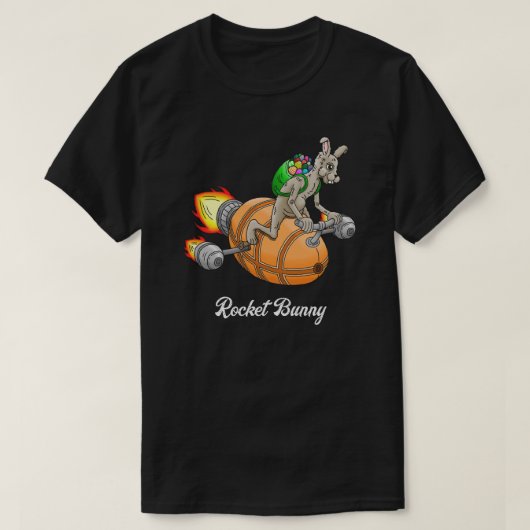 T-shirt Bunny Rocket (Design devant)