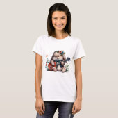 T-shirt Bunny Rockstar (Devant entier)