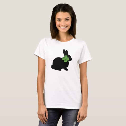 T-shirt Bunny shamrock (Devant entier)